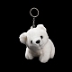Cartoon PP Cotton Plush Simulation Soft Stuffed Animal Toy Bear Pendants Decorations(HJEW-K043-10)-3