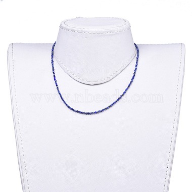 Natural Lapis Lazuli Beaded Necklaces(NJEW-JN02492-01)-4