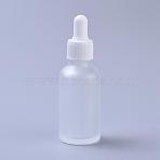30ml Glass Teardrop Bottles, with Eye Pipette, Empty Aromatherapy Essential Oils Bottle Containers, Clear, 10.05x3.3cm, Capacity: 30ml(1.01 fl. oz).(MRMJ-WH0059-40A)