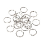 Alloy Jump Rings, Round Ring, Platinum, 12x1.2mm, 16 Gauge, Inner Diameter: 9.3mm(KK-WH0052-05D-P)