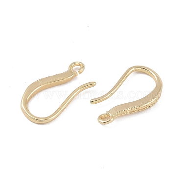 Brass Earring Hooks(KK-U008-05G)-2