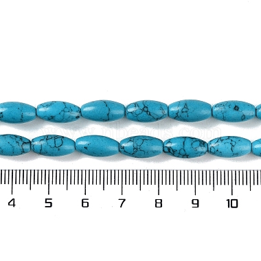 Synthetic Gemstone Dyed Beads Strands(G-K362-I12-06)-5