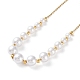 collier de perles graduées en perles de plastique(NJEW-F317-02G)-2