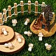 10Pcs Mushroom Handmade Lampwork Beads(LAMP-YW0001-08C)-7