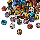 Pet 60Pcs 15 Colors Polymer Clay Rhinestone Beads(RB-MP0001-01)-2