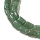 естественный зеленый авантюрин бисер нитей(G-G085-A10-01)-3