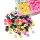 60G 10 Colors Handmade Polymer Clay Beads(CLAY-YW0001-93)-3