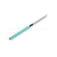 Alloy Punch Needle Pen, Punch Needles Tool, Pale Turquoise, 100mm(SENE-PW0003-006B-02)