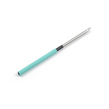 Alloy Punch Needle Pen, Punch Needles Tool, Pale Turquoise, 100mm
