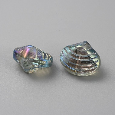 abalorios de cristal electrochapa(GLAA-WH0038-20B)-2