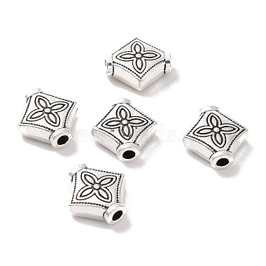 Rectangle Alloy Beads