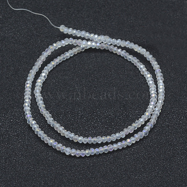 Chapelets de perles en verre galvanoplastique(X-EGLA-J144-AB-A01)-2