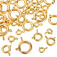 35Pcs 5 Styles Brass Spring Ring Clasps(KK-TA0008-89)-3