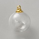 pendientes de la botella de cristal(FIND-WH20032-19B-G)-1
