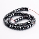 Non-magnetic Synthetic Hematite Beads Strands(G-P341-17-6x6mm)-2