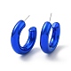 Ring Acrylic Stud Earrings(EJEW-P251-07)-2