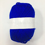 Polyacrylonitrile Fiber Yarn, Medium Blue, 2~3mm, about 100m/roll(YCOR-WH0001-22)