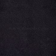 Jewelry Flocking Cloth, DIY Craft Fabric, Black, 29x20cm(DIY-WH0143-76J)