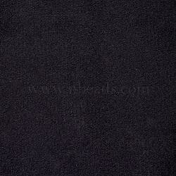 Jewelry Flocking Cloth, DIY Craft Fabric, Black, 29x20cm(DIY-WH0143-76J)