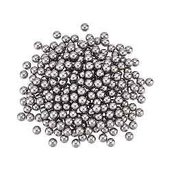 304 Stainless Steel Ball, No Hole, Round, Stainless Steel Color, 5.5mm, 300pcs/box(STAS-CA0001-58)