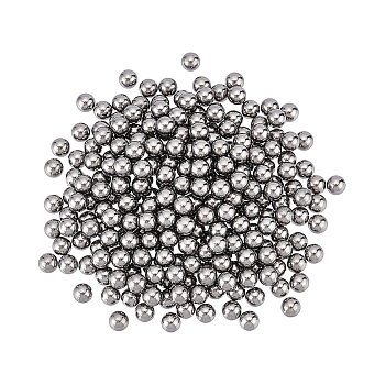304 Stainless Steel Ball, No Hole, Round, Stainless Steel Color, 5.5mm, 300pcs/box