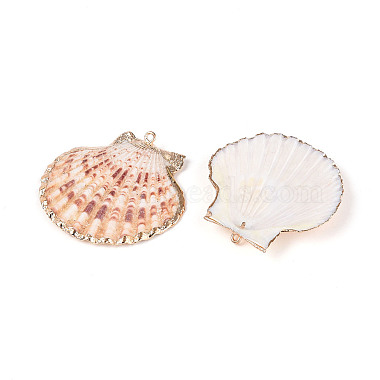 Electroplate Sea Shell Pendants(X-SSHEL-S262-32)-2