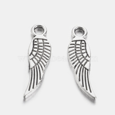 Antique Silver Wing Alloy Charms