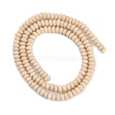 perles naturelles fossiles brins(G-K343-C24-01)-5