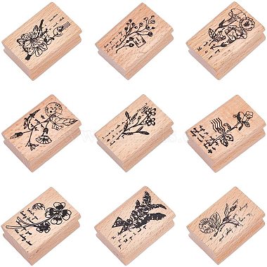 BurlyWood Wood Wood Stamps