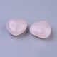 Natural Rose Quartz Heart Love Stone(G-G790-29)-2