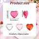 48Pcs 4 Colors Self-Adhesive Acrylic Rhinestone Stickers(STIC-FG0001-03)-2