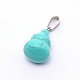 Synthetic Turquoise Pendants(G-WH0006-22H)-1