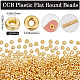 1500Pcs CCB Plastic Beads(CCB-SP0001-05G)-2