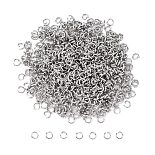 Stainless Steel Color Ring Stainless Steel Open Jump Rings(STAS-E011-4x0.7mm)