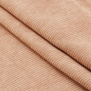 Corduroy Kintted Rib Fabric, for Clothing Accessories, Tan, 100x155x0.05cm(DIY-WH0491-68B)