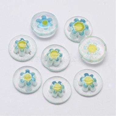 Handgefertigte Millefiori Glas Cabochons(G-F346-03)-2