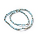 Chapelets de perles en verre opaque de couleur unie(EGLA-A034-P4mm-J03)-2