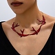 Alloy Enamel Link Chain Necklaces(WG1FAB4-01)-2
