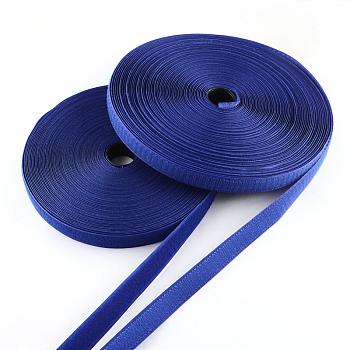 Adhesive Hook and Loop Tapes, Magic Taps with 50% Nylon and 50% Polyester, Medium Blue, 16mm, about 25m/roll, 2rolls/group