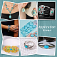 84Pcs 7 Styles Synthetic Turquoise Cabochons(TURQ-PH0001-12)-5