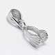 Sterling Silver Pendant Bails(X-STER-A102-003P)-2