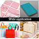 5 Sheets 5 Colors Faux Suede Book Covers(DIY-CP0011-16B)-5