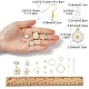 DIY Daisy Dangle Earrings Making Kits(DIY-YW0016-27)-3