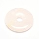 Donut/Pi Disc Natural Gemstone Pendants(G-L234-30mm-01)-1