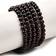 Natural Garnet Gemstone Bead Strands(X-G-R263-4mm)-1