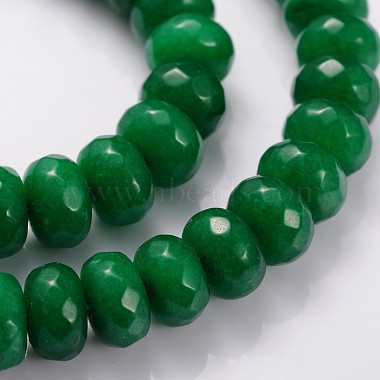 Natural White Jade Gemstone Beads(JBS044)-2