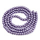 Baking Painted Pearlized Glass Pearl Round Bead Strands(HY-Q003-6mm-27A)-2