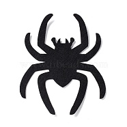 Wool Felt Spider Party Decorations, Halloween Themed Display Decorations, for Decorative Tree, Banner, Garland, Black, 188x157x2mm(AJEW-P101-03C)