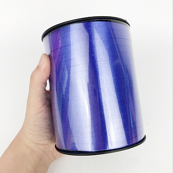 Balloons Ribbon, Curling Ribbon, for Party Decoration, Blue, 1/4 inch(5mm), about 500yards/roll(457.2m/roll)