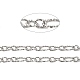 304 Stainless Steel Figaro Chain(STAS-C079-20P)-2
